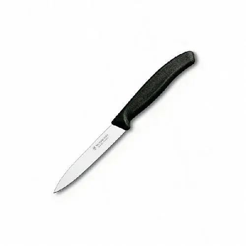 Кухонний ніж Victorinox SwissClassic Paring лезо 10см з чорн. ручкою - фото 2