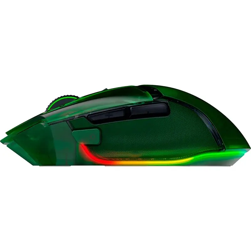Razer Михайло Basilisk V3 Pro 35K, RGB, USB-A/WL/BT, Phantom Green Ed. - фото 8