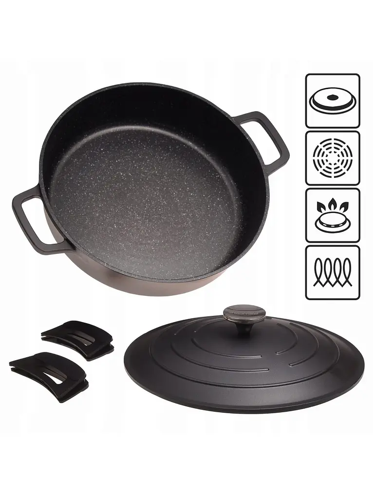 Каструля Kamille KM-4463 4,0 л - фото 3