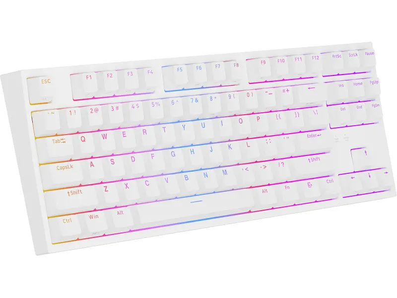Клавіатура Genesis Thor 404 TKL biała RGB Kailh Box Brown V2 White (NKG-2072) - фото 3