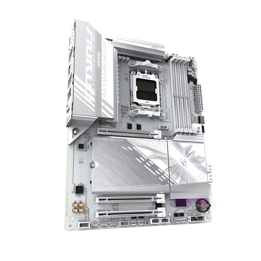 Материнская плата Gigabyte B850 Aorus Elite WiFi7 Ice Socket AM5 - фото 2
