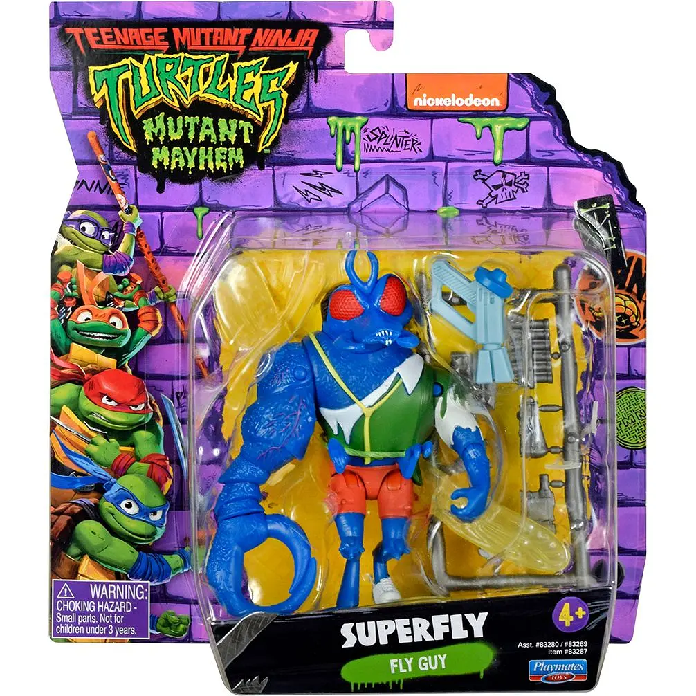 Ігрова фігурка TMNT Черепашки-ніндзя Movie III Суперфлай, 11 см (83287) - фото 5