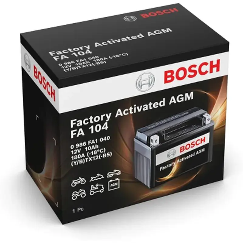 Акумулятор автомобільний Bosch 0 986 FA1 040 - фото 2