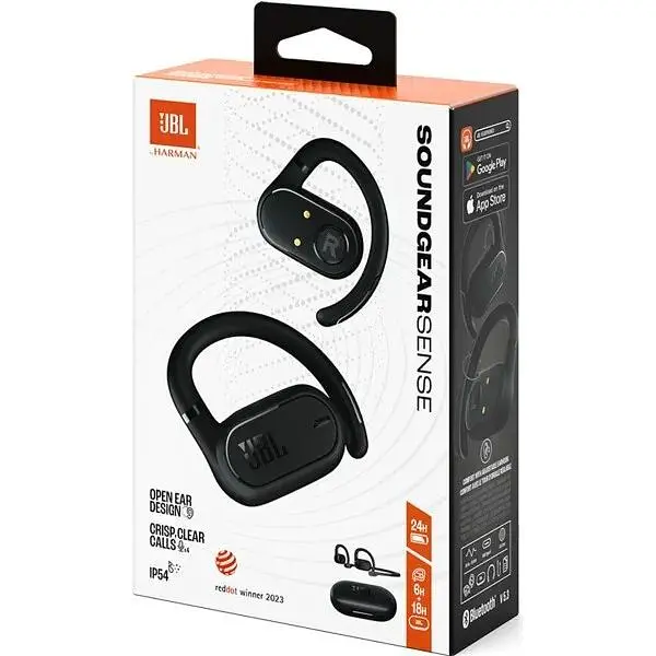 Бездротові навушники JBL Soundgear Sense JBLSNDGEARSNSBLK чорні - фото 6