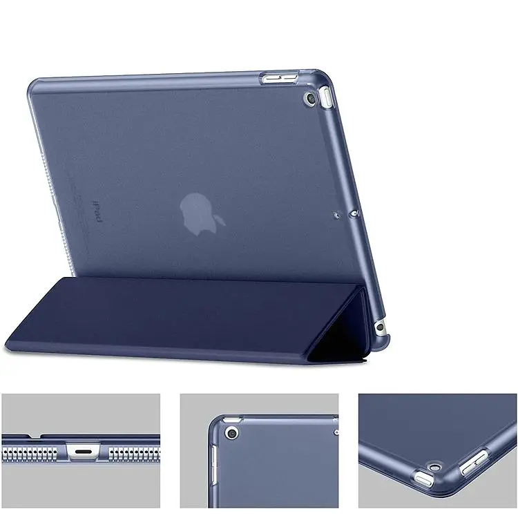 Чохол-книжка BeCover Tri Fold Hard для Apple iPad 10.2 2019/2020/2021 Deep Blue (706865) - фото 5