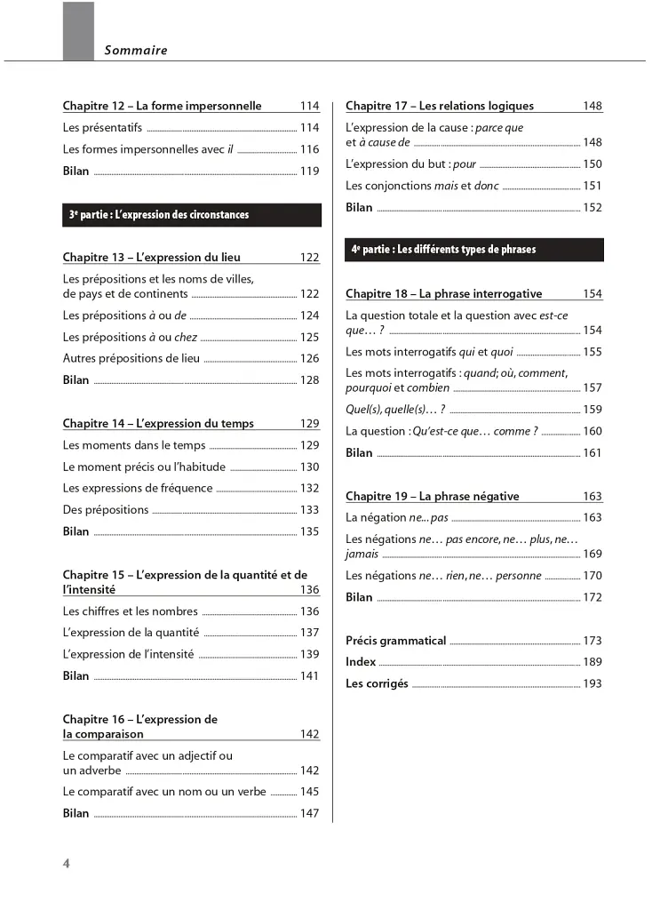 Les 500 Exercices de Grammaire. Livre + corrigés intégrés A1 - Джоель Боненфант - фото 4