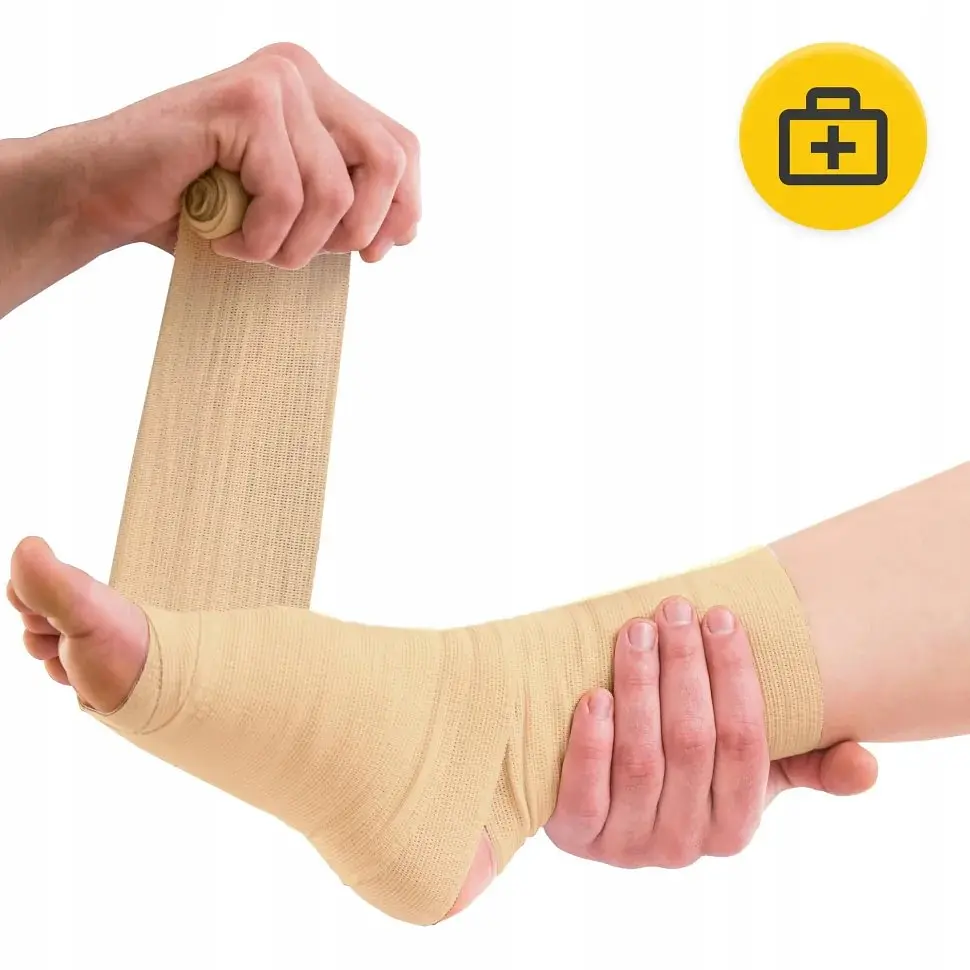 Когезійний еластичний бинт-бандаж Cohesive Bandage 4FIZJO P-5905973400855, 5 см x 4,5 м - фото 4
