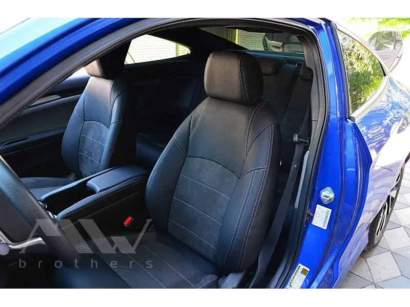 Авточохли модельні MW Brothers для Honda Civic SD c 2017 - фото 4