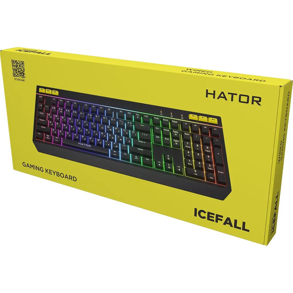 Клавіатура Hator Icefall Black (HTK402UA) [146015] - фото 5