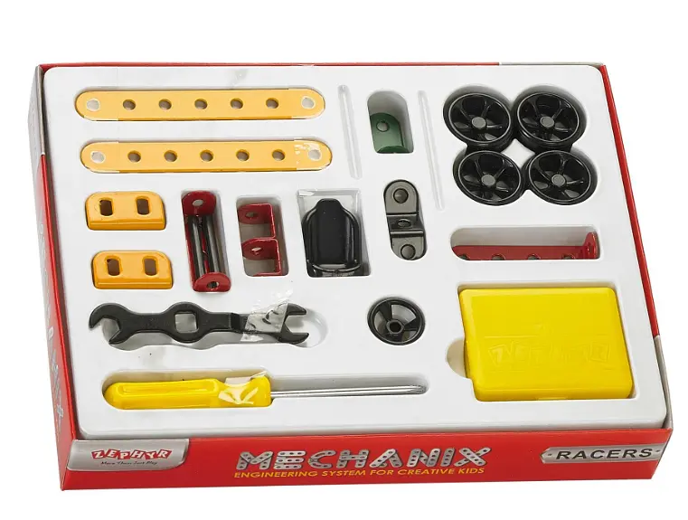 Конструктор Zephyr Mechanic Racers металевий розвивальний 2 моделі  - фото 4