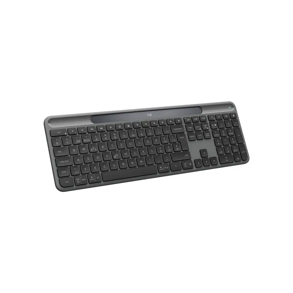 Клавіатура Logitech Slim Solar+ Bluetooth Graphite (920-013764)