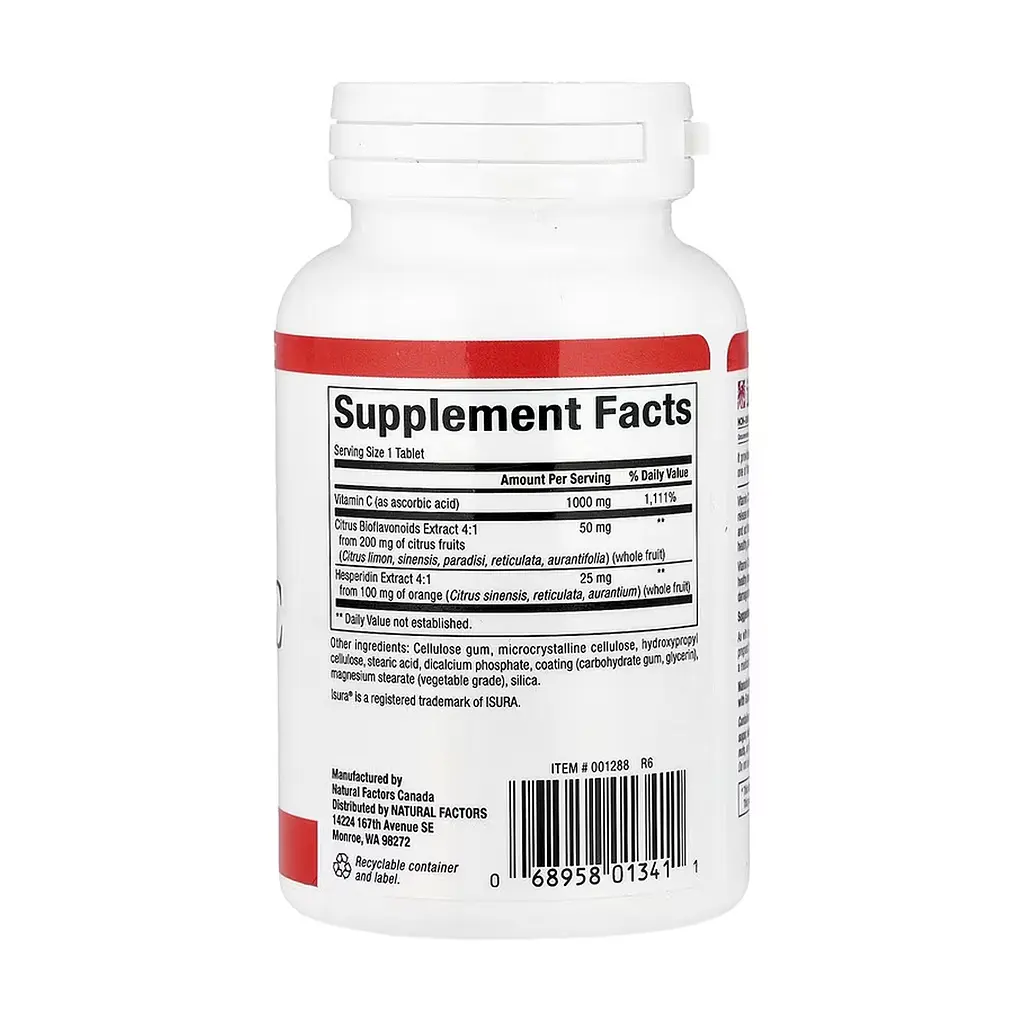 Vitamin C 1000mg - 90 tabs - фото 2