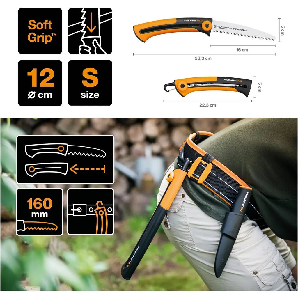 Будівельна пила Fiskars Xtract SW72, 123860 (1000612) - фото 3