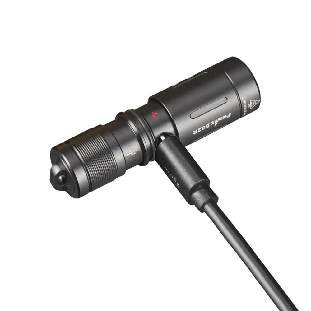 Ліхтар ручний Fenix E02R Black (99-00009819) - фото 4