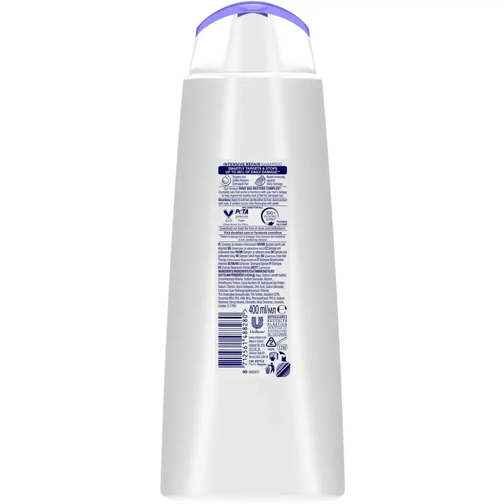 Шампунь Dove Nutritive Solutions Інтенсивне відновлення 400 мл - фото 2