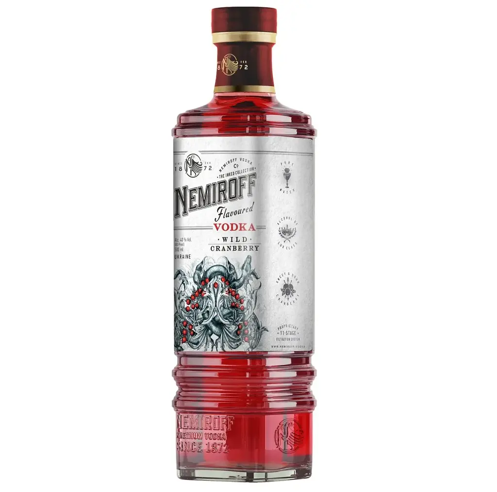 Настойка Nemiroff Wild Cranberry 40% 0.5 л - фото 3