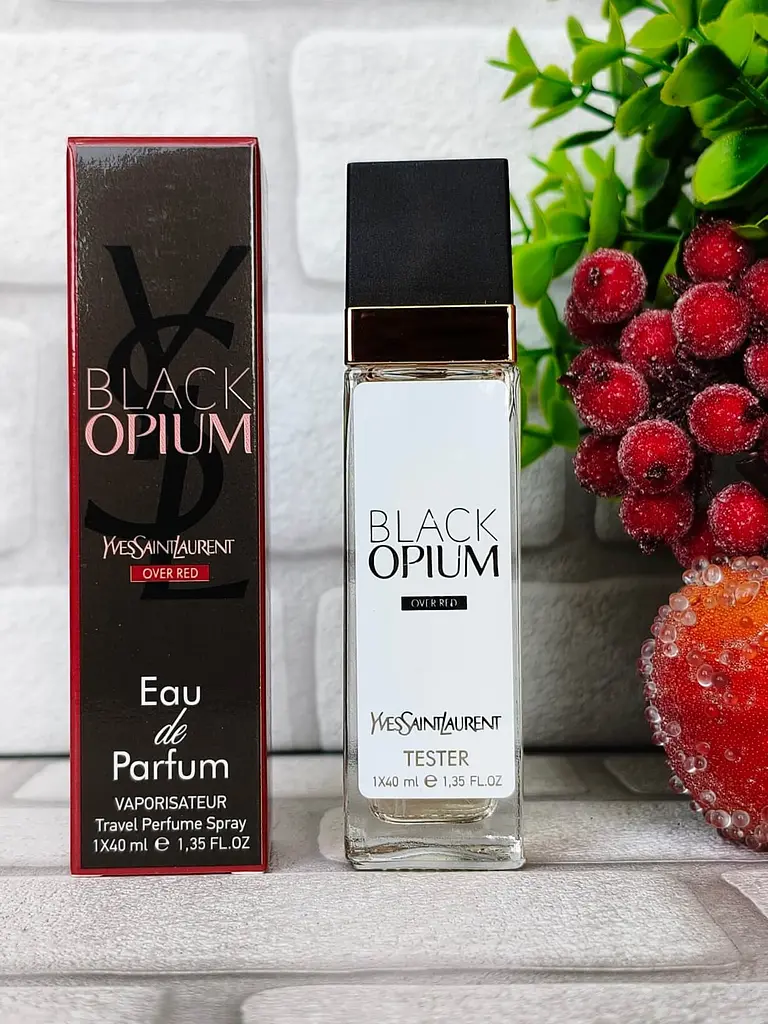 Парфуми жіночі, аромат за мотивами Black Opium Over Red (40 мл) - фото 2