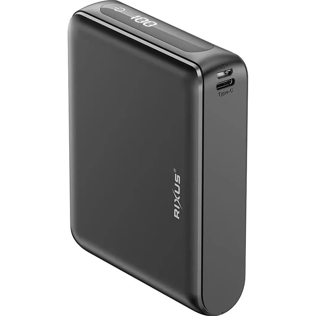 Зовнішній акумулятор Rixus RXPB25 20000mAh 22.5W Black (F90280A6BF) [172723] - фото 2