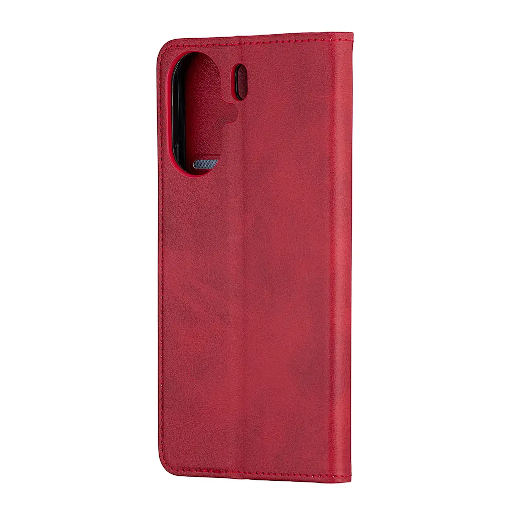 Чохол-книжка Premium Xiaomi Redmi 13C 4G/Poco C65 4G Dark Red - фото 3