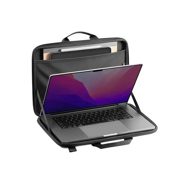 Сумка для ноутбука Tomtoc FancyCase-A25 Laptop Shoulder Bag Grey 16 Inch A25F2G2 - фото 4