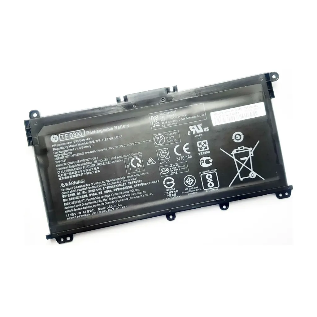 Акумулятор до ноутбука HP Pavilion 15-cd TF03XL, 3630mAh (41.9Wh), 3cell, 11.55V, Li-P (A47660) - фото 2
