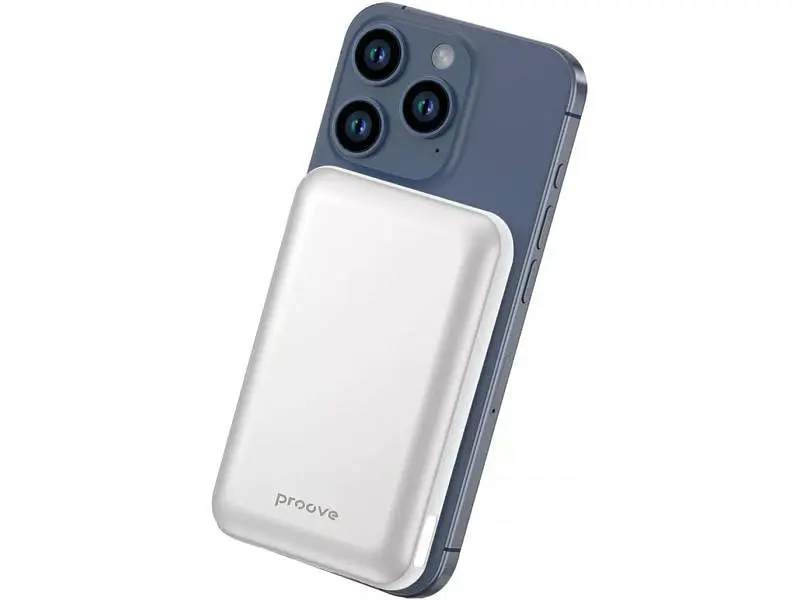 Зовнішній акумулятор (Power Bank) Proove Vibe Energy Plus 10000mAh Silver (PBVE15012206) - фото 2