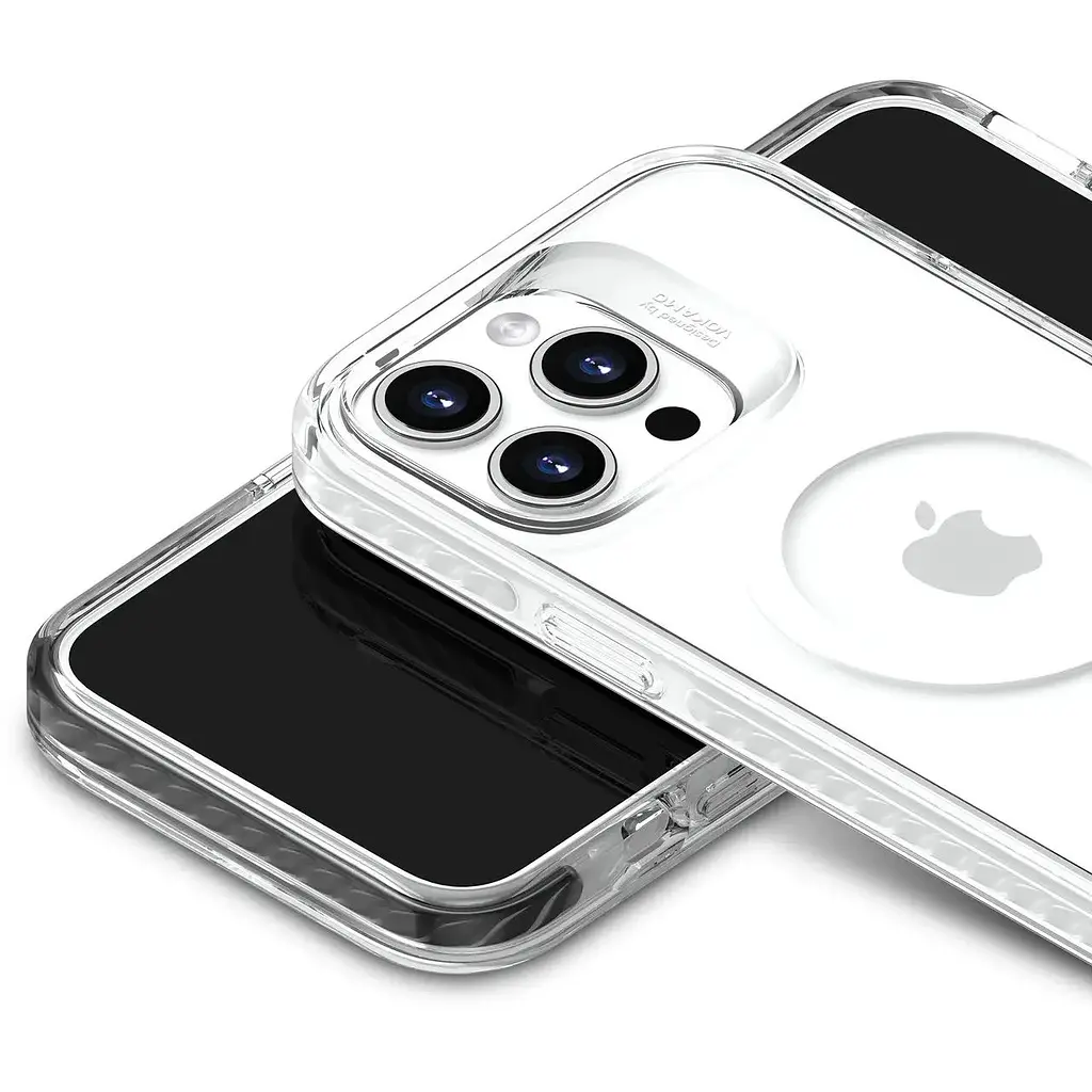 Чохол Vokamo MagSafe для iPhone 15 Pro з магнітом Smult Black - фото 5