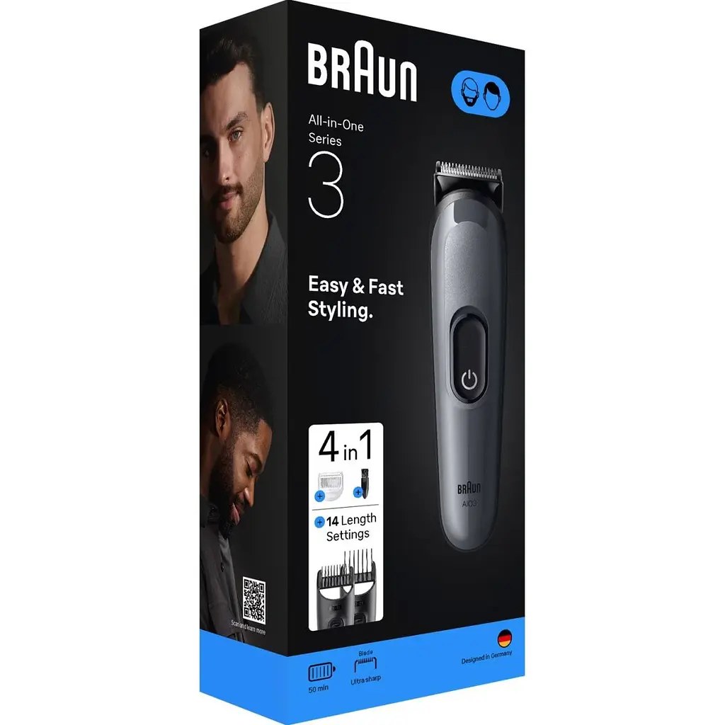 Машинка для стрижки Braun All-in-One Series 3 AIO3500 [171844] - фото 7