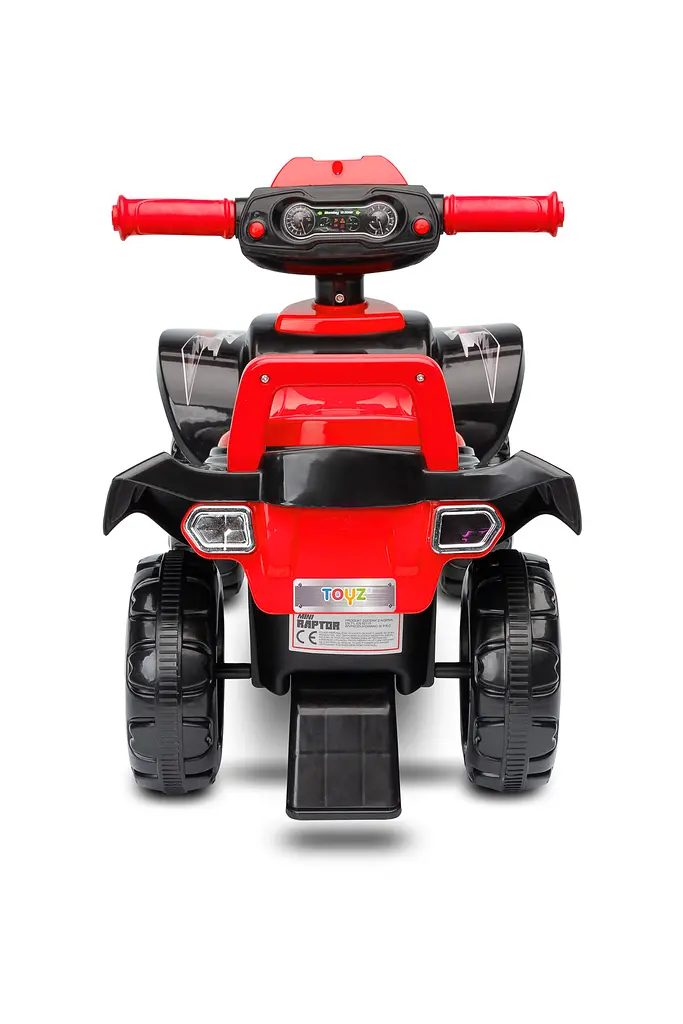Машинка для катання Lehmann Toyz Mini Raptor Red - фото 8