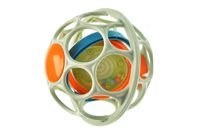 Брязкальце м'ячик Baby Series 3609 на планшеті р.17,5x9,5x9,5 см YG Toys - фото 5