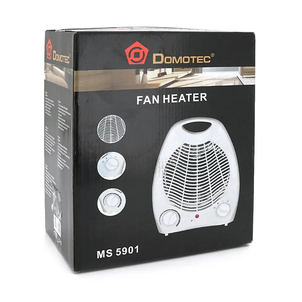 Тепловентилятор Voltronic спіральний MS-5901 2000 Вт, 3 режими Cold air - фото 2
