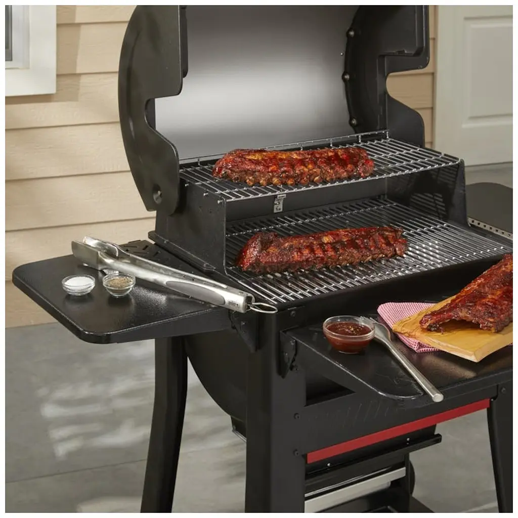 Сталевий складаний боковий стіл Weber для Searwood 600/600 Xl (3400140) - фото 3