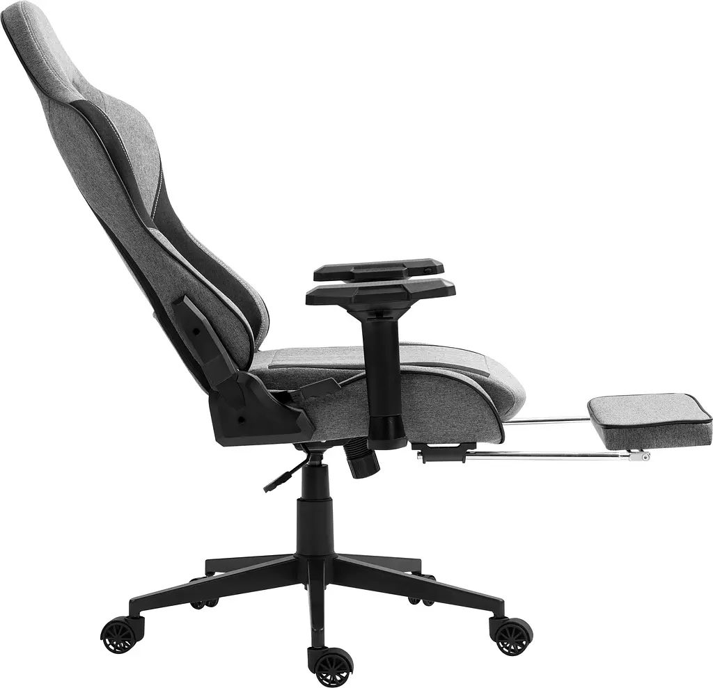 Геймерське крісло GT Racer X-2308 Fabric Gray/Black (X-2308 Fabric Gray/Black) - фото 9