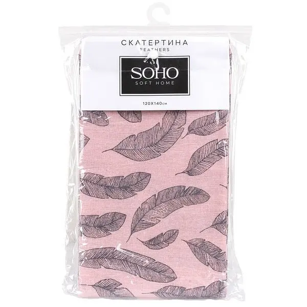 Кухонний текстиль Soho Скатертина Feathers, 120х140 см (SH 120*140 Feathers) - фото 2