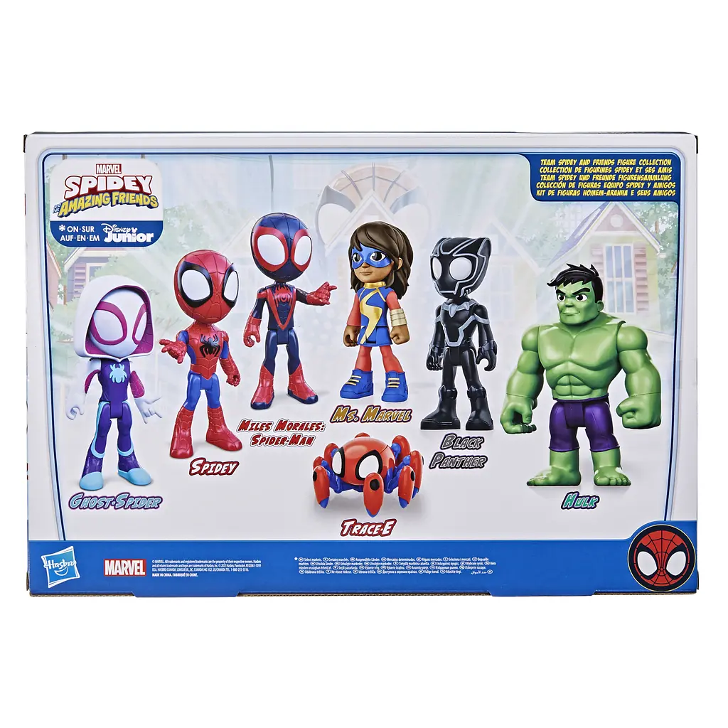 Набор фигурок Marvel серии Спайди и его удивительные друзья (F1458) - фото 4