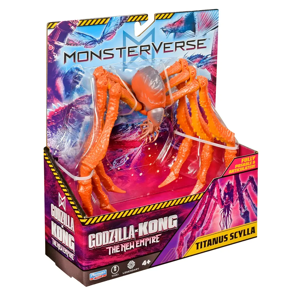 Фігурка Godzilla vs Kong Титан Сцилла 15 см рухома з точками артикуляції - фото 6