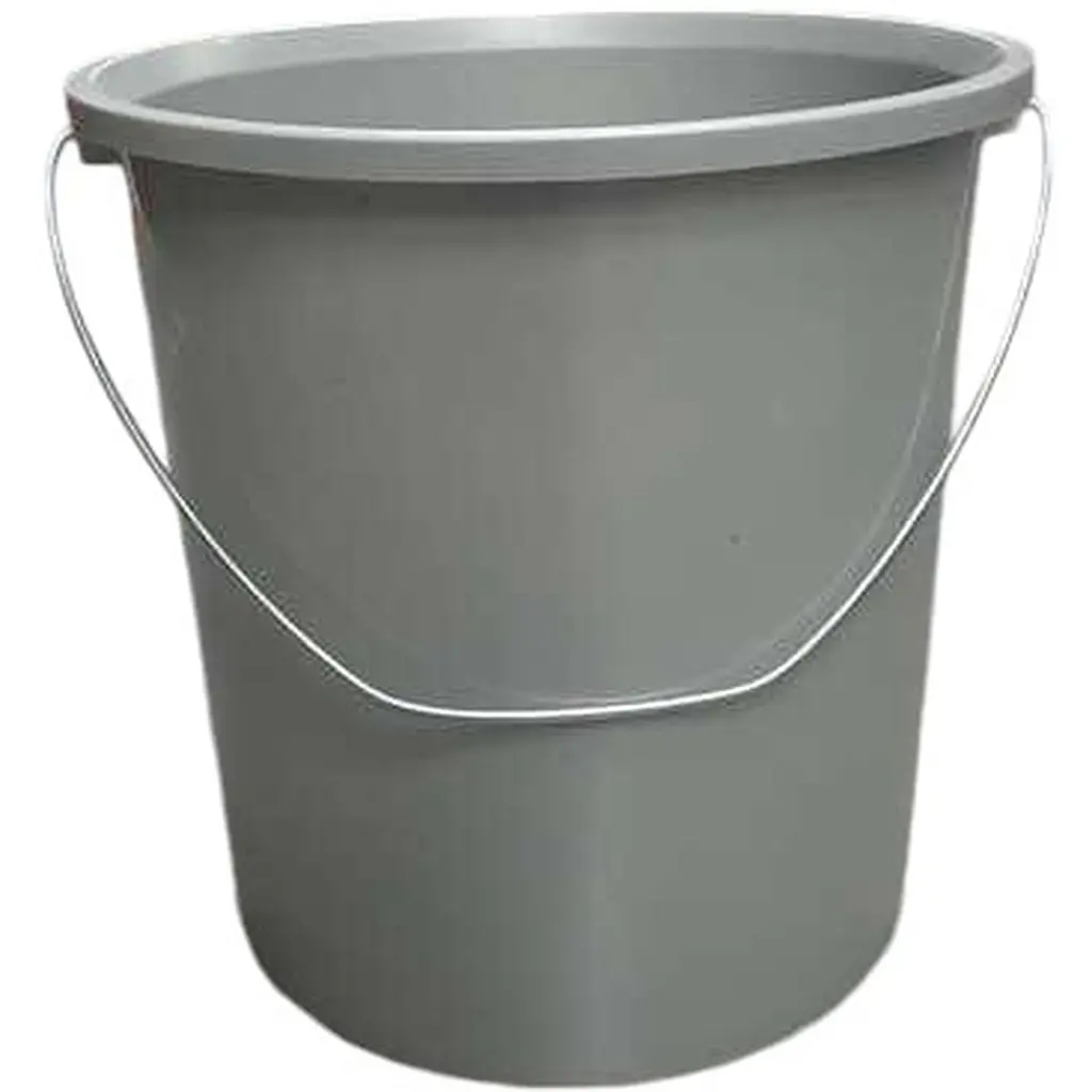 Відро пластикове Укрпром 17 л металева ручка кольорове (129786) - фото 2
