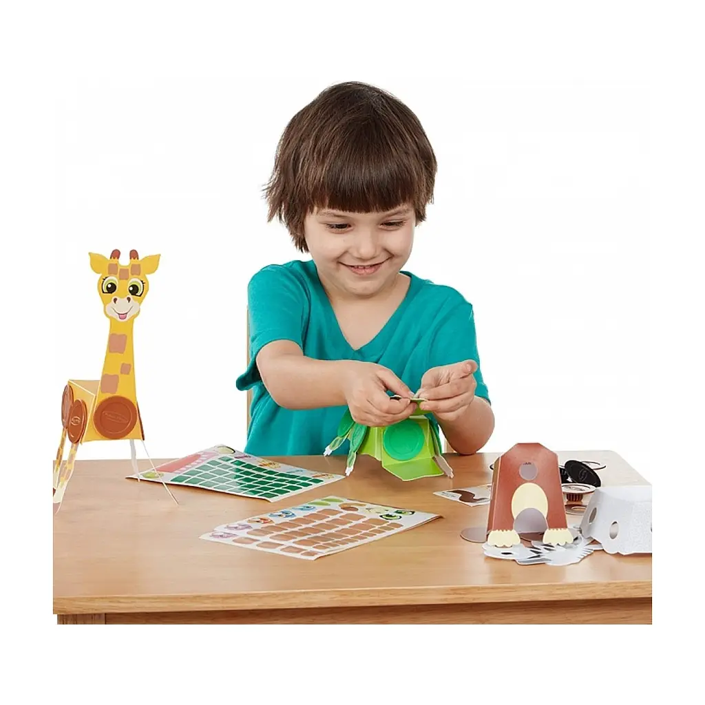 Набір для творчості Melissa & Doug Веселі тварини Сафарі (MD30190) - фото 4