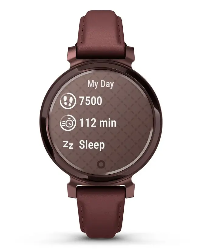 Смарт-годинник Garmin Lily 2 Dark Bronze with Mulberry Leather Band (010-02839-61) - фото 6