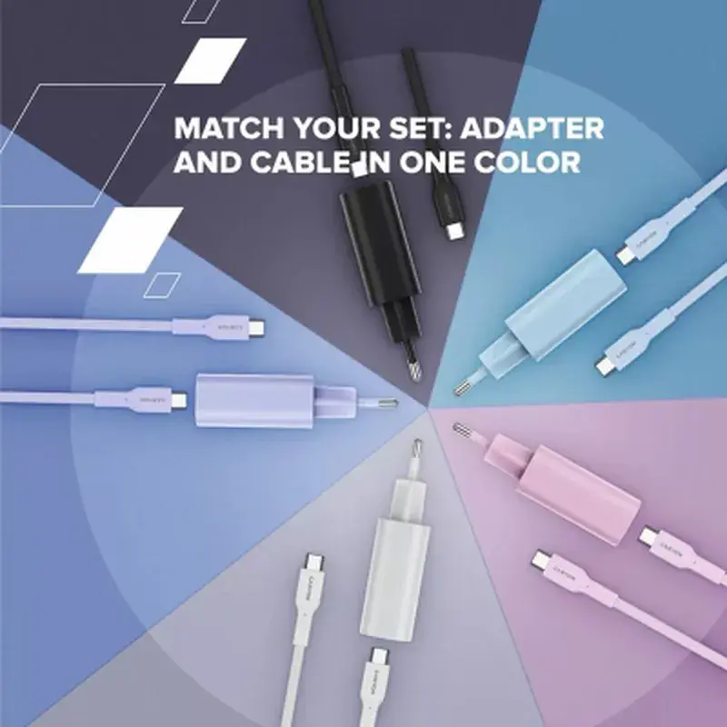 Зарядний пристрій Canyon 30CL OnCharge USB-C PD30W Purple (CNE-CHA30CLPU) - фото 9