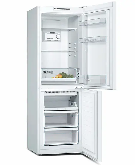 Холодильник із нижньою морозильною камерою Bosch KGN33NW206 білий (KGN33NW206) - фото 2
