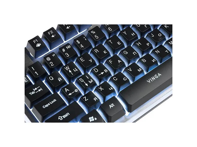 Клавіатура Vinga KBG839 Black - фото 5