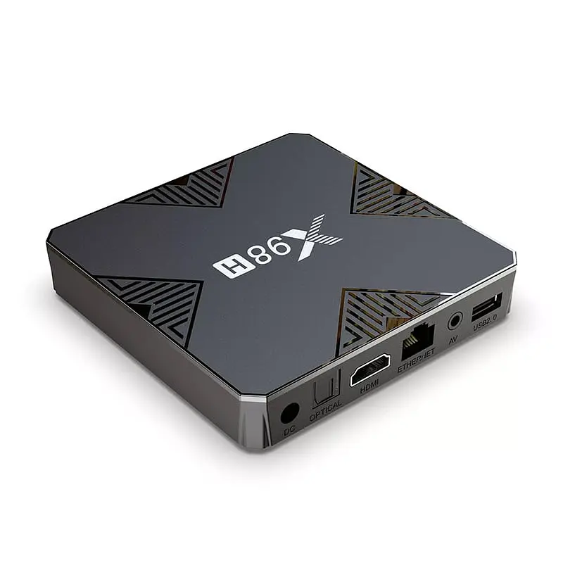 Смарт ТВ приставка X98H 4/32 Гб Smart TV Box Android 12 - фото 6