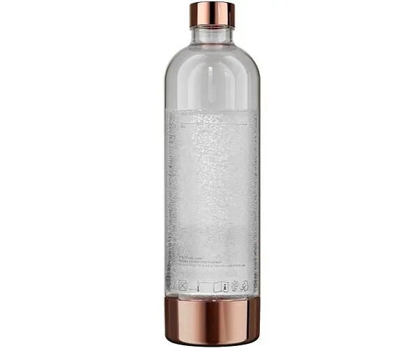 Пляшка 1 л для систем газування води ViO Soda Boom SB-191, ПЕТ, змінна, багаторазова - фото 3