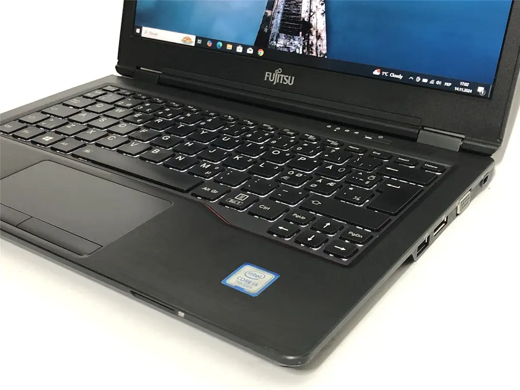 Ноутбук Fujitsu Lifebook U727 / 12.5" FullHD IPS / i5-7200U / 8GB / 128GB SSD / 4G/LTE / Win10Pro - Б/в - фото 3