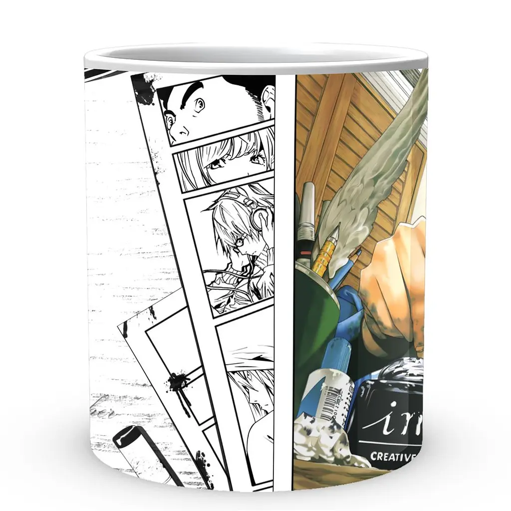 Кухоль GeekLand Бакуман Bakuman Маширо Soul of an artist BK 02.434 330 мл білий - фото 2