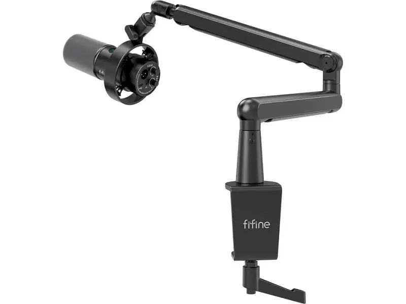Мікрофон студійний/ для стрімінгу, подкастів Fifine T688 Black - фото 4