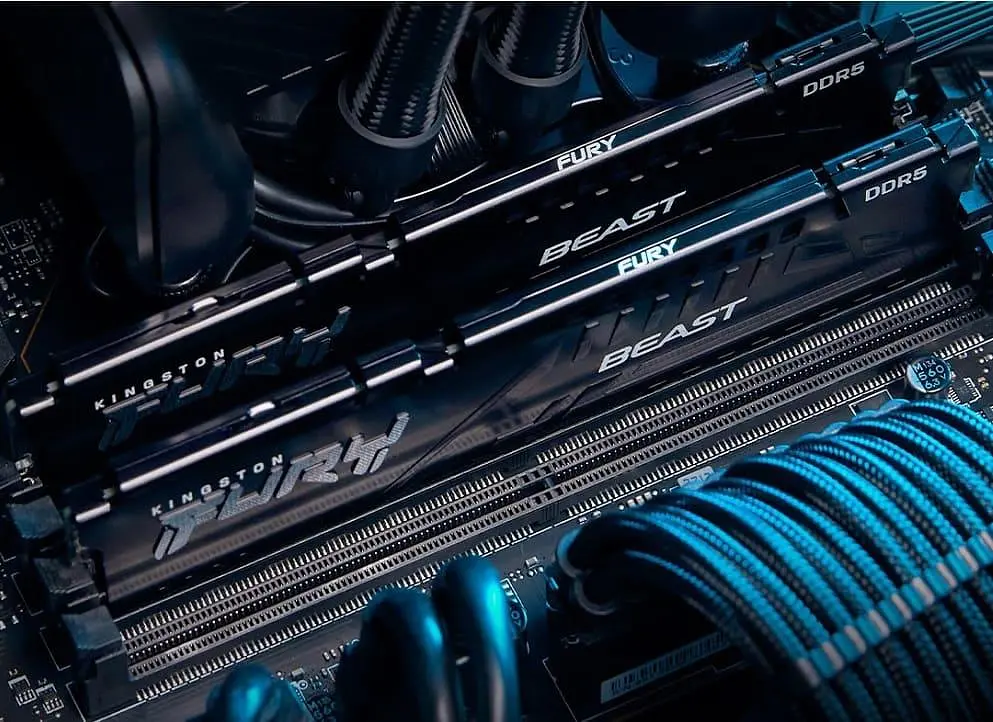 Модуль пам'яті Kingston Fury DDR5 32Gb (2x16) Beast 6000Mhz EXPO/XMP 3.0 Black (KF560C36BBE2K2-32) - фото 2