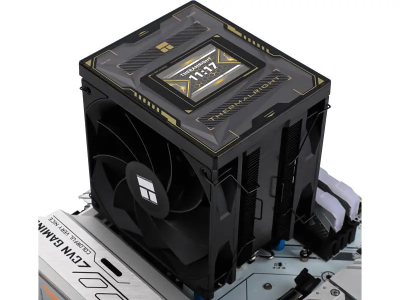 Повітряне охолодження Thermalright Burst Assassin 120 Vision Black - фото 5