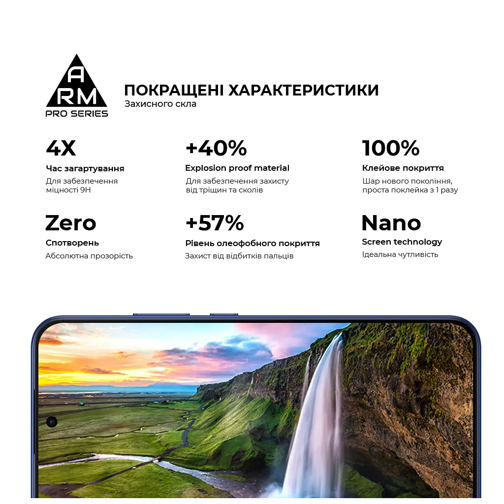 Скло захисне Armorstandart Pro Samsung A27 5G (ARM89670) - фото 4